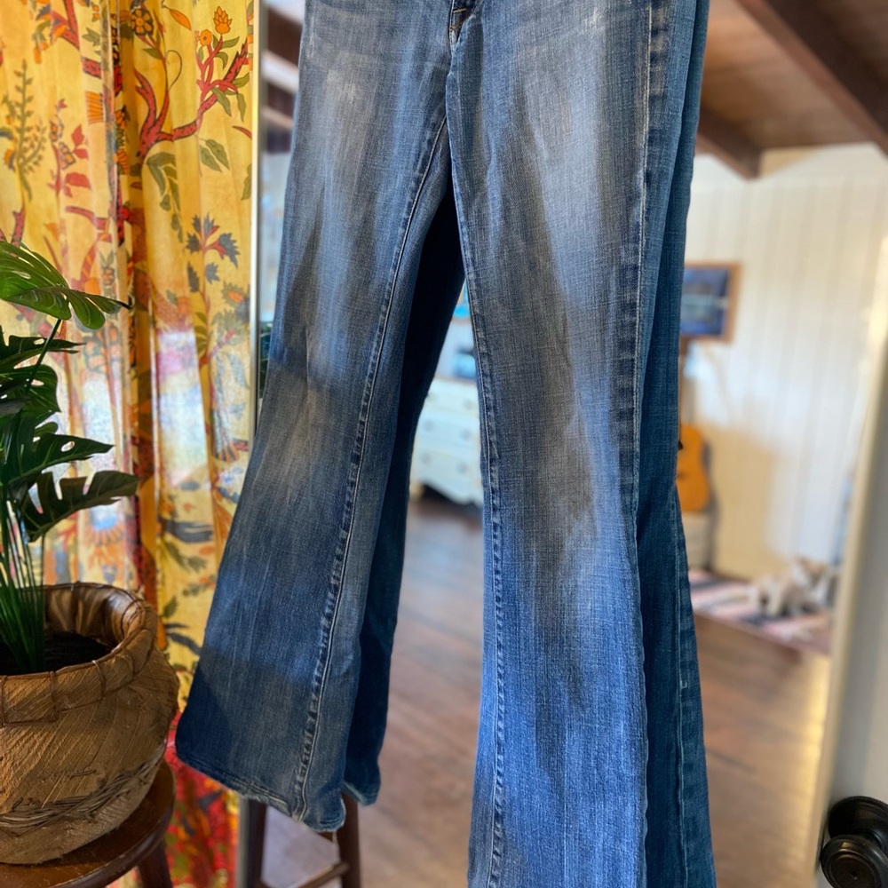 Citizens Of Humanity Blue Flare Jeans